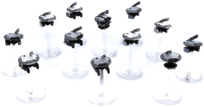 TAU EMPIRE 12 Drones #1 WELL PAINTED Warhammer 40K 7698