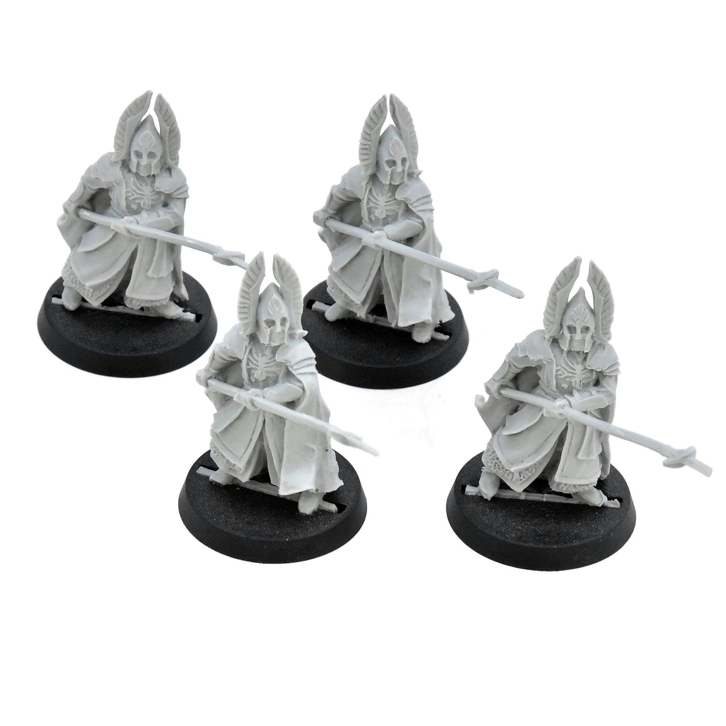 LOTR 4 Guards Of The Fountain #1 FINECAST Middle Earth Strategy Battle Game 9725