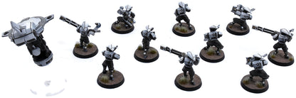TAU EMPIRE 10 Pathfinder #1 WELL PAINTED Warhammer 40K 7759
