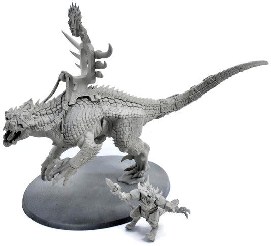 SERAPHON 1 Saurus Scar-Veteran on Carnosaur #1 Warhammer Sigmar 7810