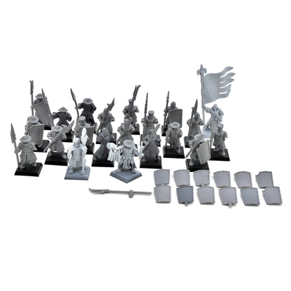 BRETONNIA 21 Men-At-Arms #1 Warhammer Fantasy 9862