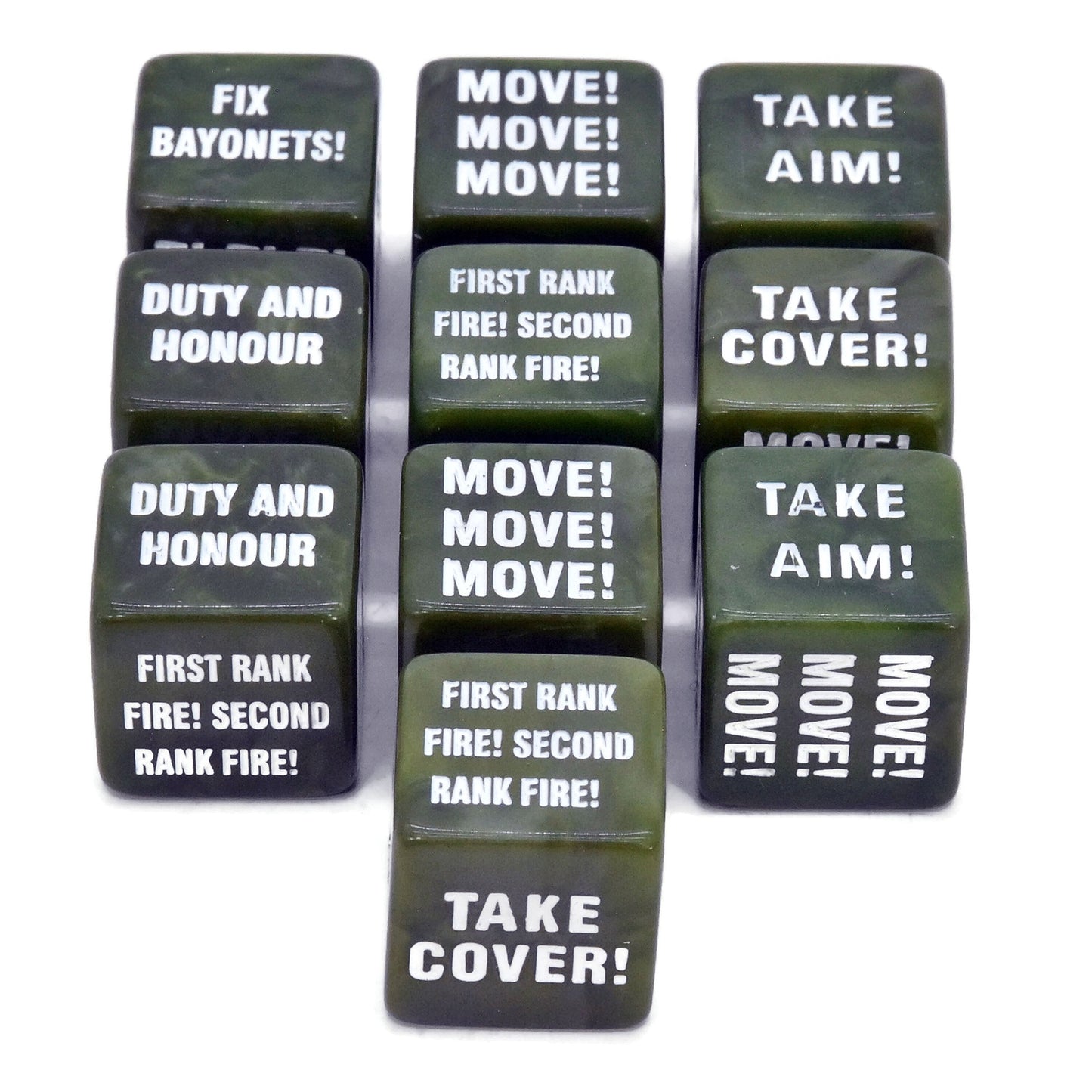 10 Order Dice #1 Wargaming 40K 9923
