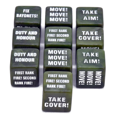 10 Order Dice #1 Wargaming 40K 9923