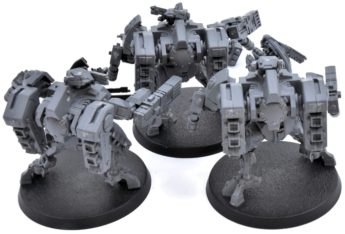 TAU EMPIRE 3 Xv8 Crisis Battlesuits With Drones #1 Warhammer 40K 3675