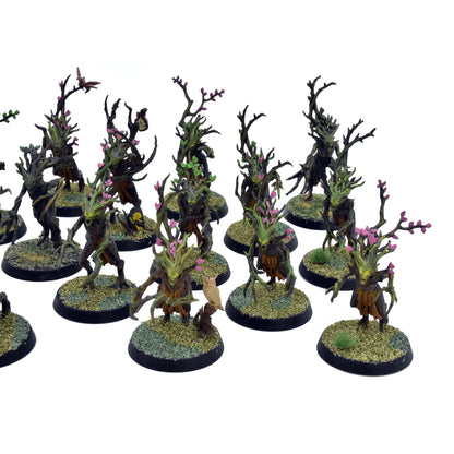 SYLVANETH 16 Dryads #2 PRO PAINTED Warhammer Sigmar 9985