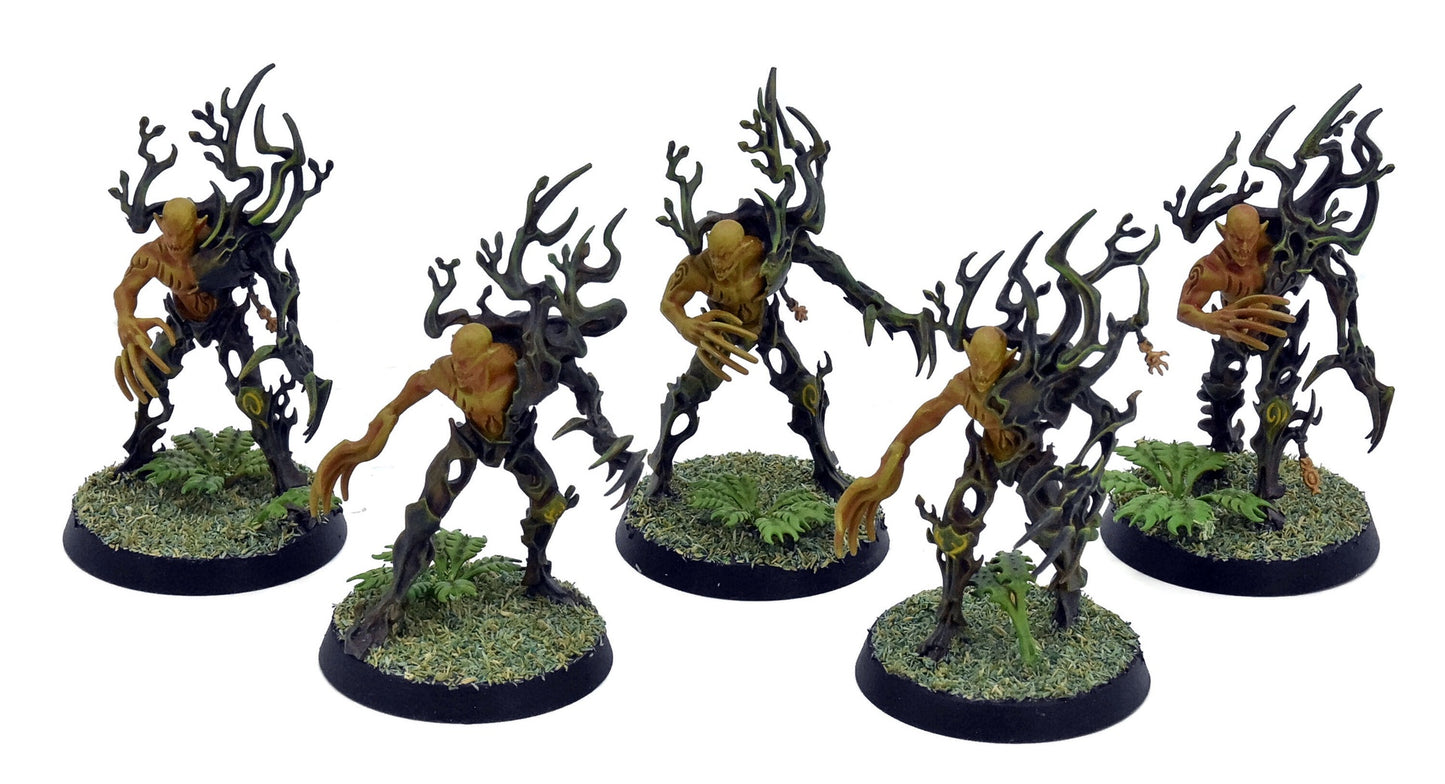 SYLVANETH 5 Spite Revenants #1 PRO PAINTED Warhammer Sigmar 9992