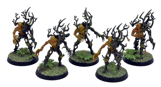 SYLVANETH 5 Spite Revenants #1 PRO PAINTED Warhammer Sigmar 9992