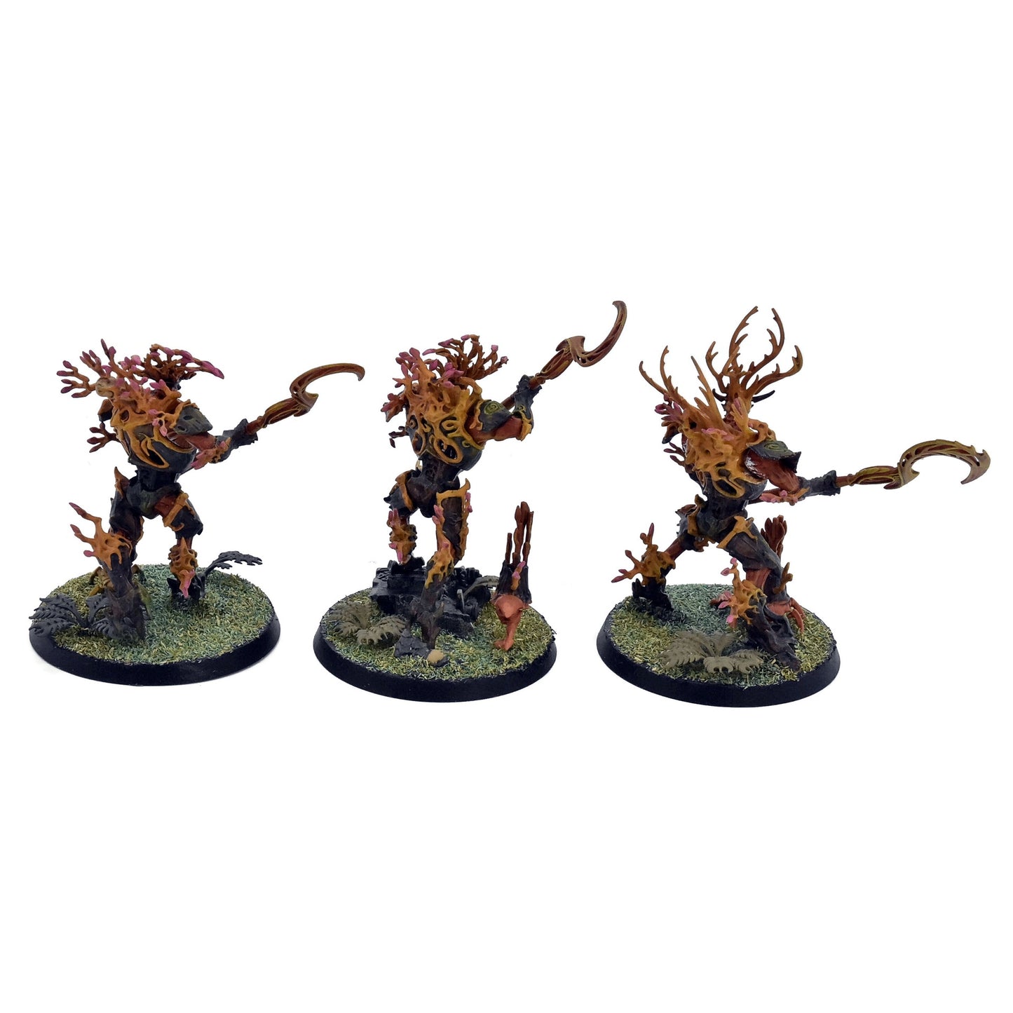 SYLVANETH 3 Kurnoth Hunters #3 PRO PAINTED Warhammer Sigmar 0004