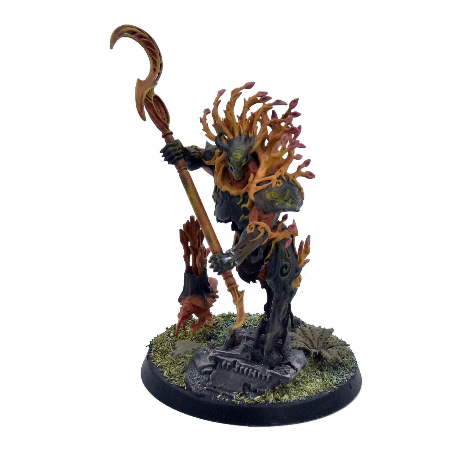 SYLVANETH 3 Kurnoth Hunters #3 PRO PAINTED Warhammer Sigmar 0004