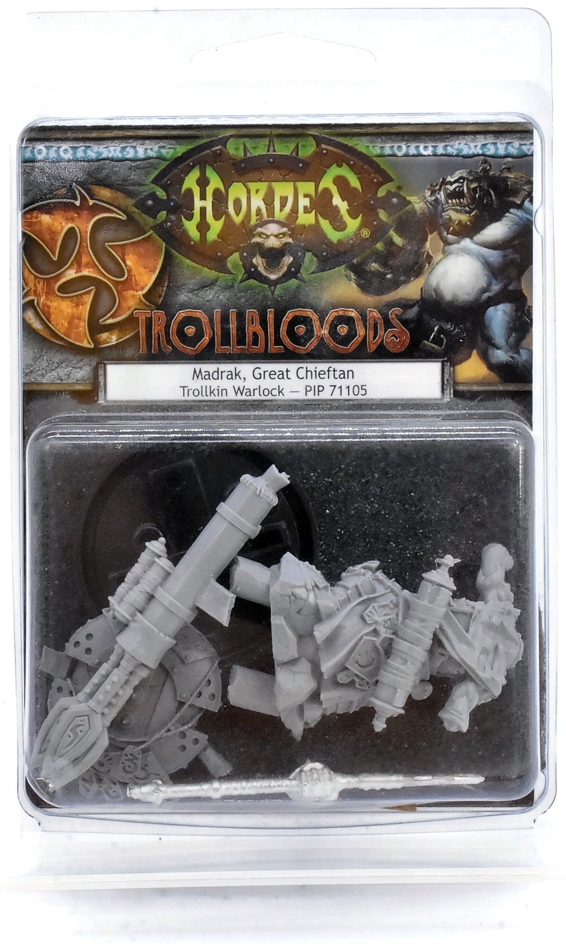 WARMACHINE & HORDE Madrak Great Chieftan #1 3804