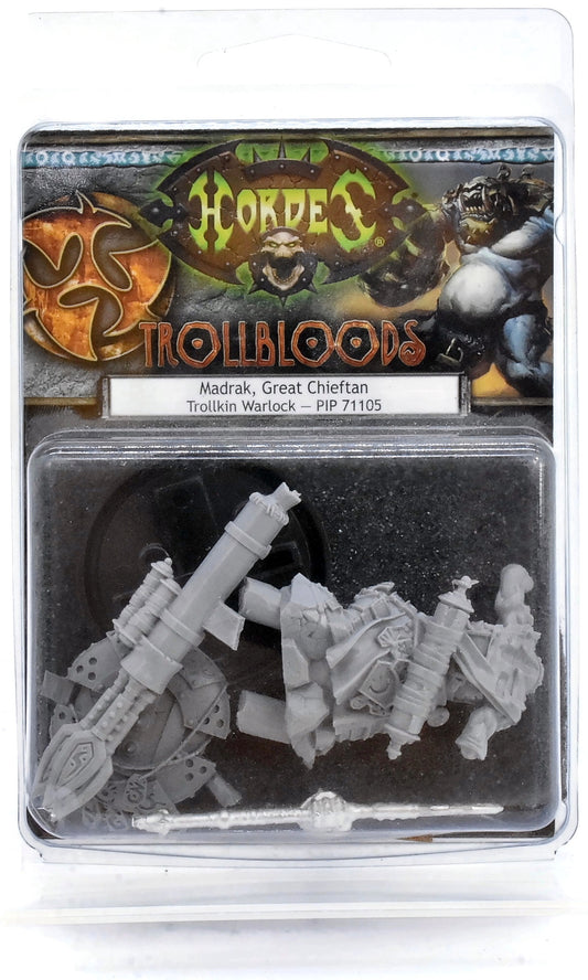 WARMACHINE & HORDE Madrak Great Chieftan #1 3804