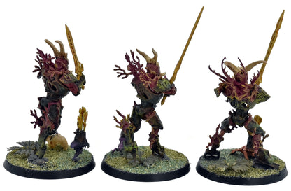 SYLVANETH 3 Kurnoth Hunters #1 PRO PAINTED Warhammer Sigmar 0073