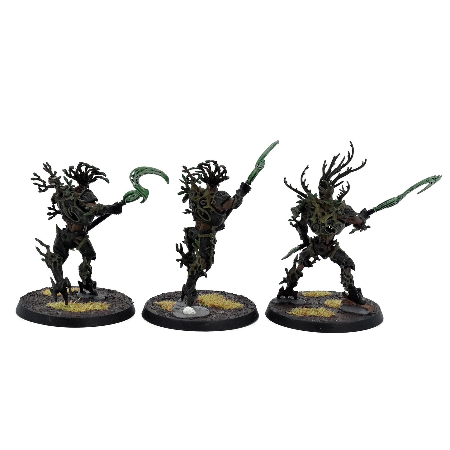 SYLVANETH 3 Kurnoth Hunters #2 PRO PAINTED Warhammer Sigmar 0103