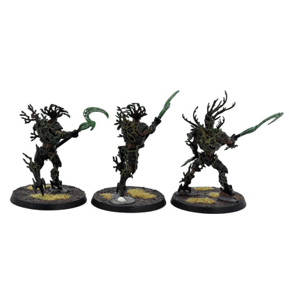 SYLVANETH 3 Kurnoth Hunters #2 PRO PAINTED Warhammer Sigmar 0103