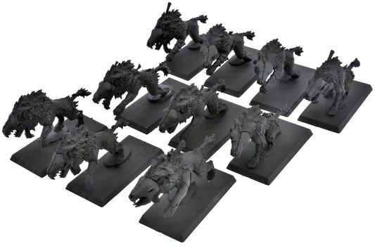 SOULBLIGHT GRAVELORDS 10 Dire Wolves #1 Warhammer Sigmar 4009
