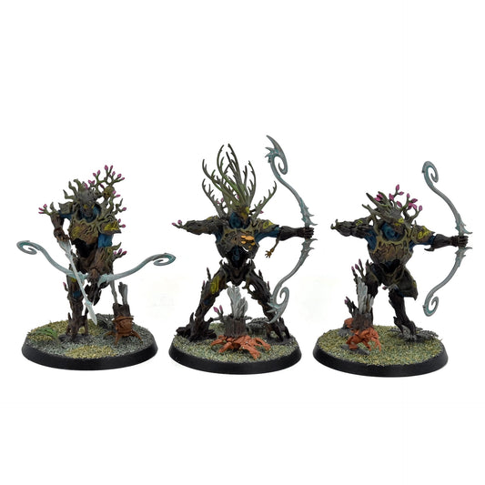 SYLVANETH 3 Kurnoth Hunters #4 PRO PAINTED Warhammer Sigmar 0127