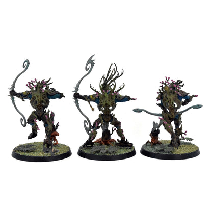 SYLVANETH 3 Kurnoth Hunters #4 PRO PAINTED Warhammer Sigmar 0127