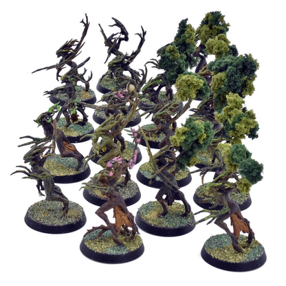SYLVANETH 18 Dryads #1 PRO PAINTED Warhammer Sigmar 0134