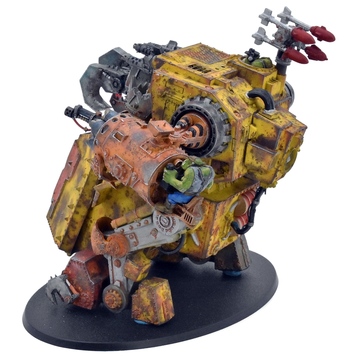 ORKS Ork Gorkanaut #1 Warhammer 40K WELL PAINTED 0172