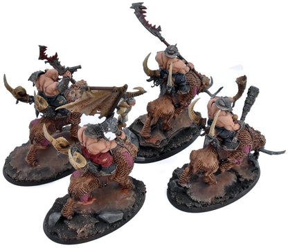 OGOR MAWTRIBES 4 Mournfang Pack #5 WELL PAINTED Warhammer Sigmar 4153