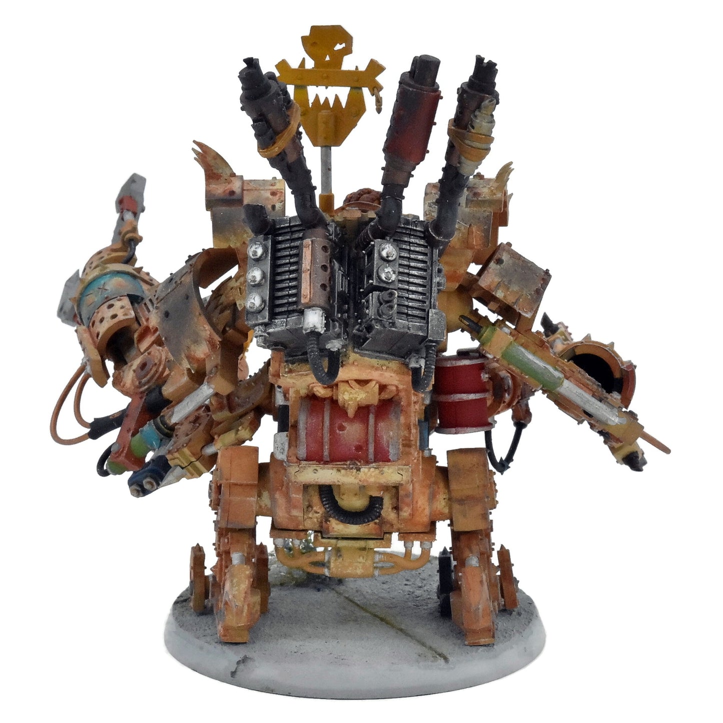 ORKS Deff Dread #2 Warhammer 40K WELL PAINTED 0196