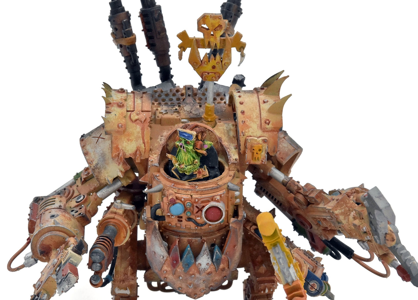 ORKS Deff Dread #2 Warhammer 40K WELL PAINTED 0196