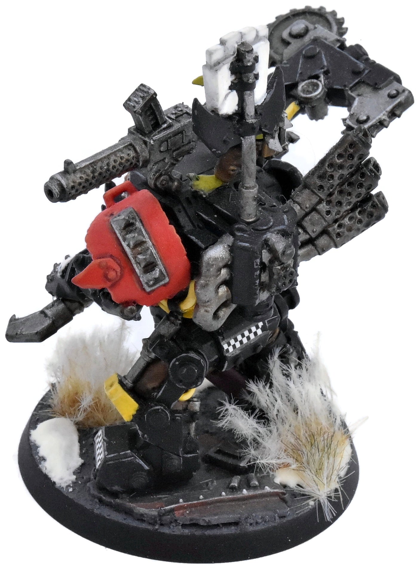 ORKS Warboss In Mega Armour #1 WELL PAINTED Warhammer 40K 4245
