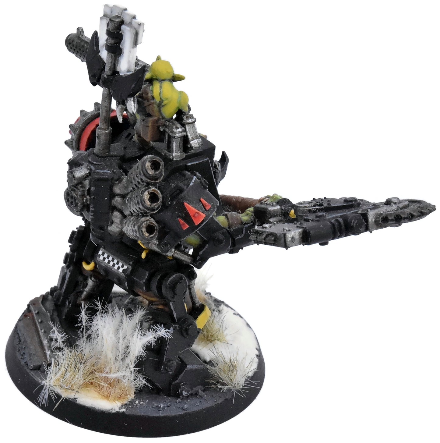 ORKS Warboss In Mega Armour #1 WELL PAINTED Warhammer 40K 4245
