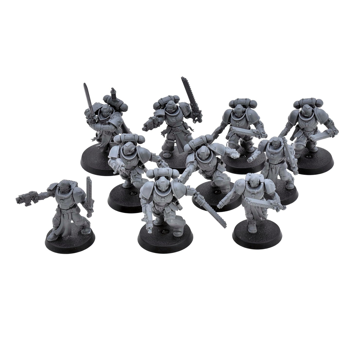 BLACK TEMPLARS 10 Primaris Crusader Squad #1 intercessors 40K 0462