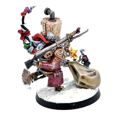 ORKS Da Red Gobbo Tin Boy #1 COMMISSION PRO PAINTED Warhammer 40K 0486