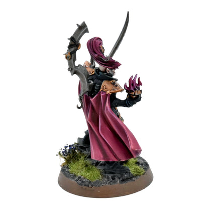 DRUKHARI Archon #1 COMMISSION PRO PAINTED Warhammer 40K 0547