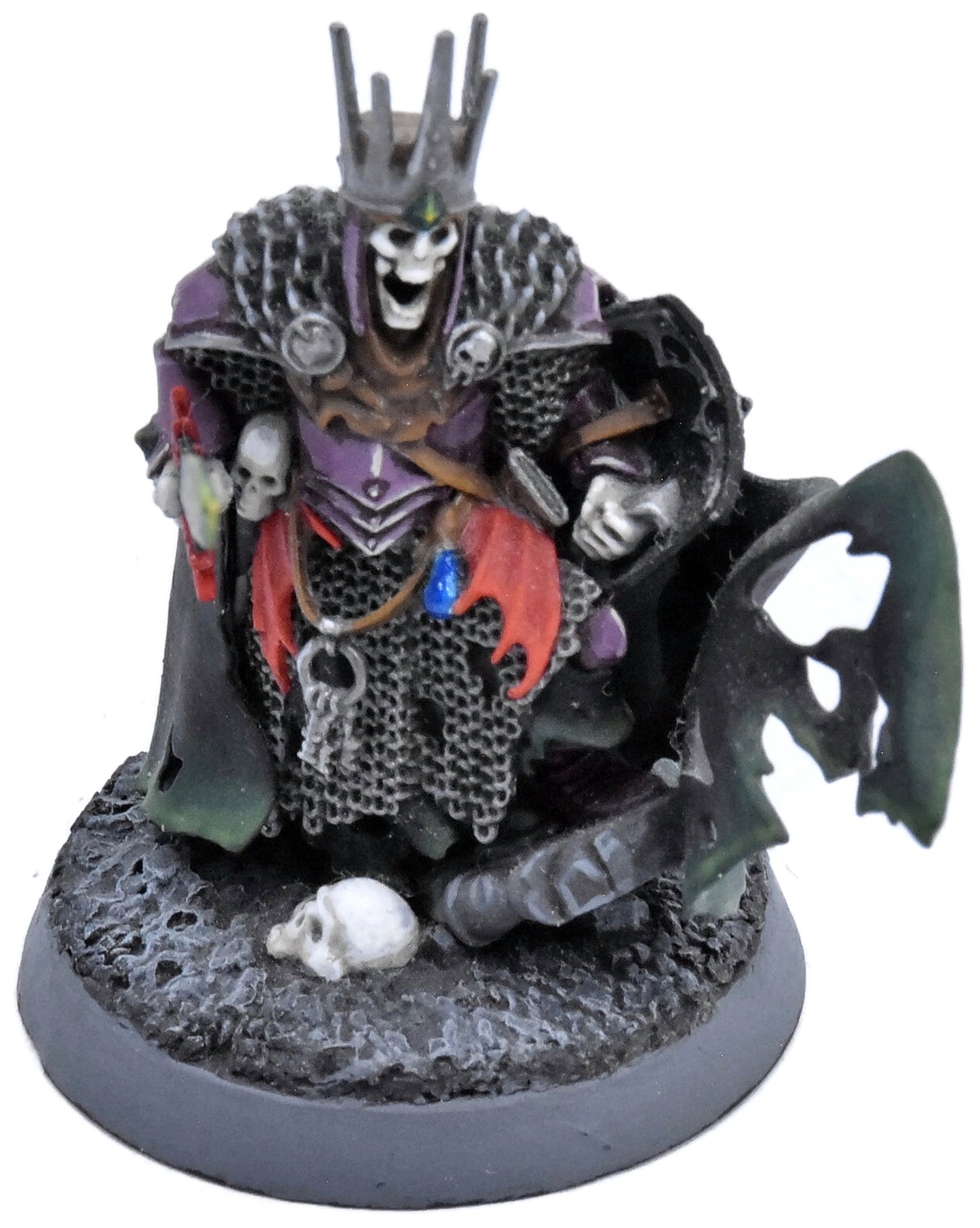 SOULBLIGHT GRAVELORDS Wight King #1 WELL PAINTED Warhammer Sigmar 4566
