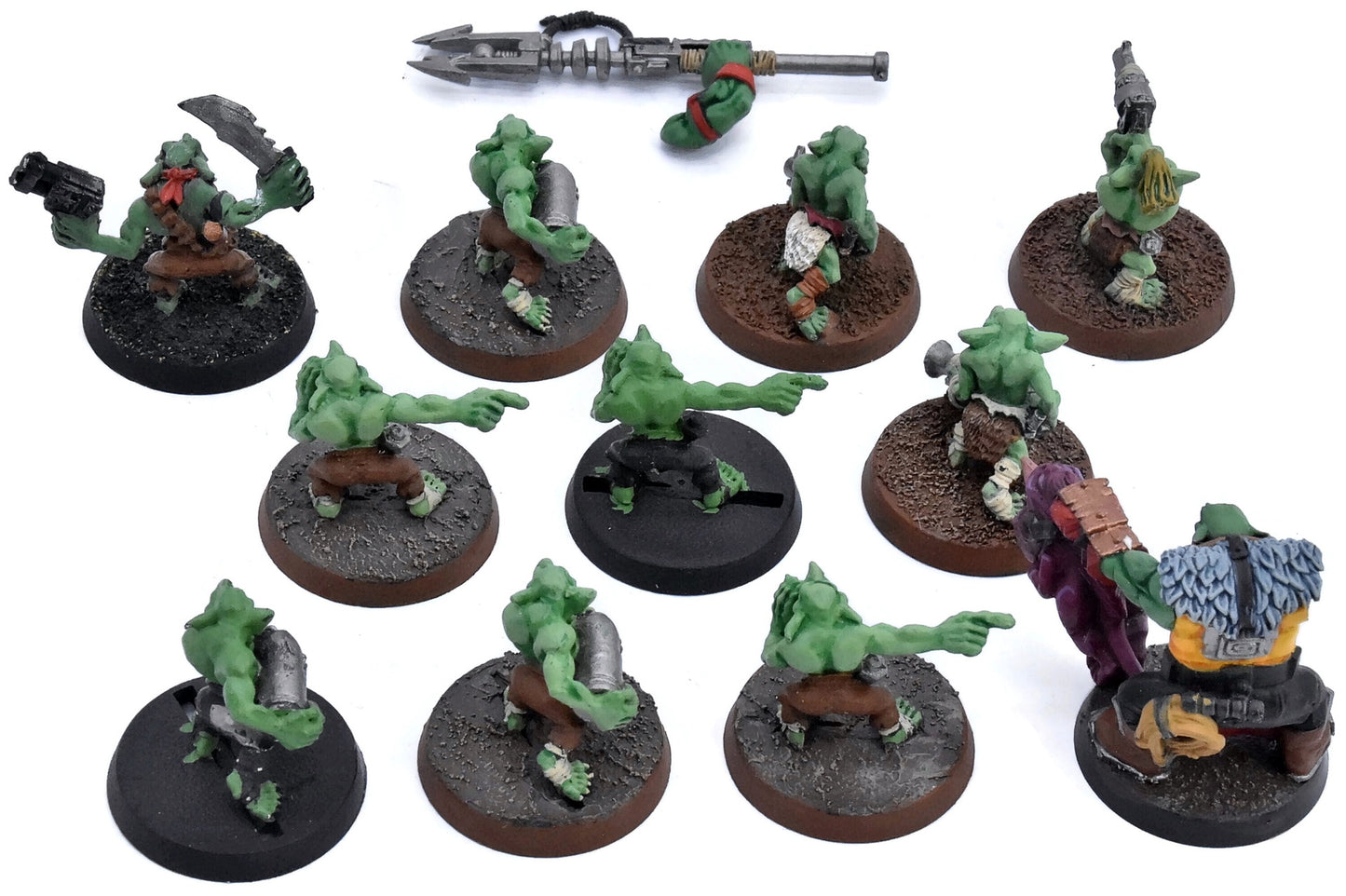 ORKS 11 Gretchin With Runtherd #1 Warhammer 40K 4627