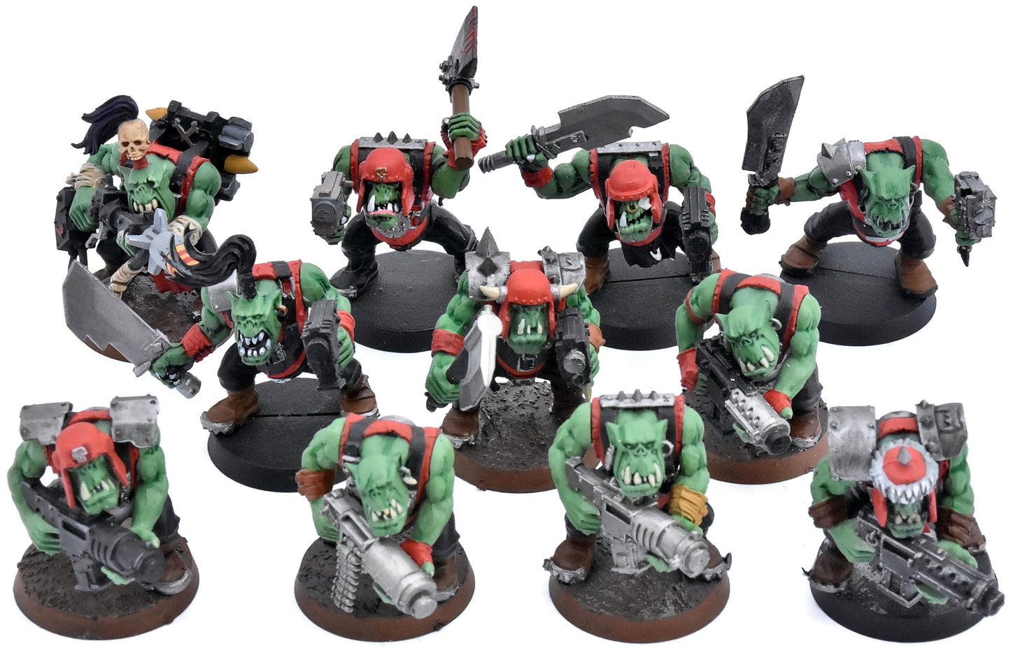 ORKS 11 Boyz #14 Warhammer 40K 4719