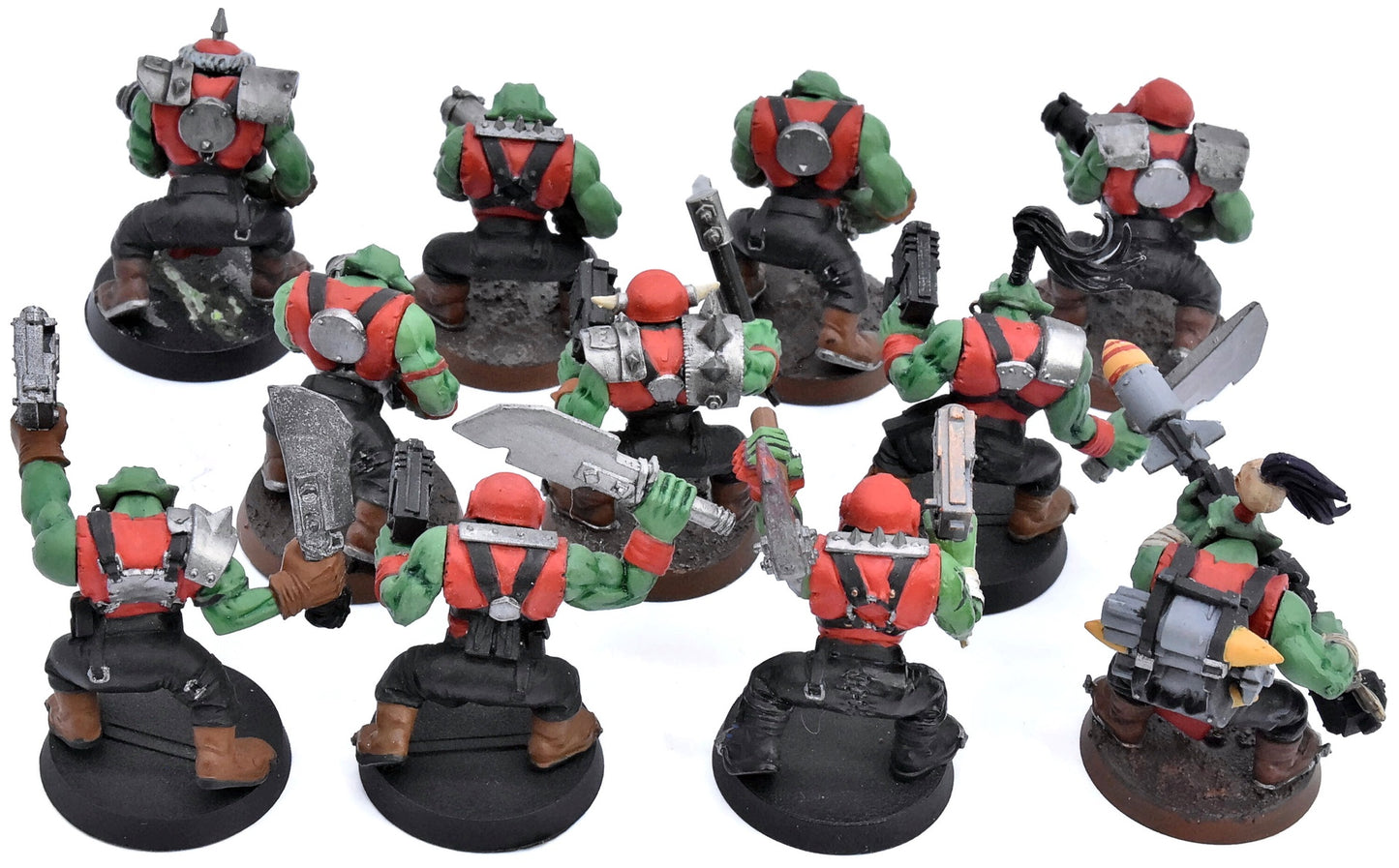 ORKS 11 Boyz #14 Warhammer 40K 4719