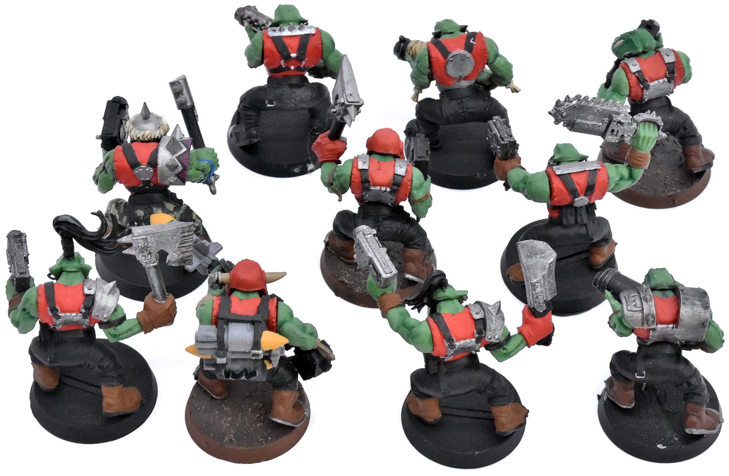 ORKS 10 Boyz #12 Warhammer 40K 4757