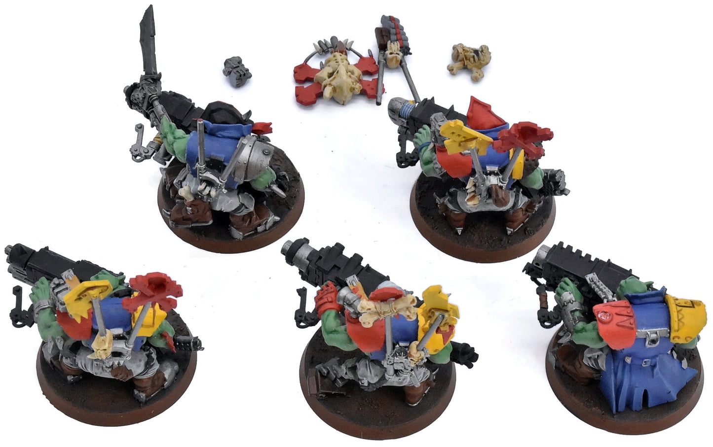 ORKS 5 Ork Flash Gitz #2 Warhammer 40K 4801