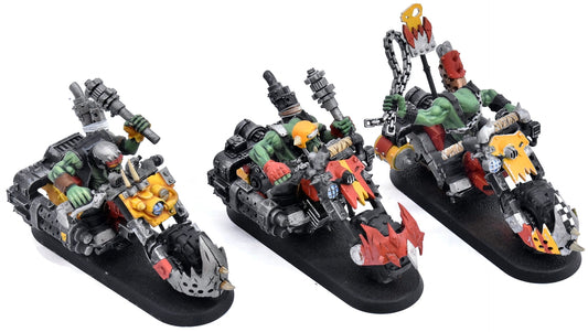 ORKS 3 Ork Warbiker Mob #3 Warhammer 40K 4870