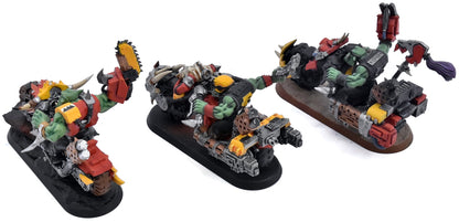 ORKS 3 Ork Warbiker Mob #2 Warhammer 40K 4894
