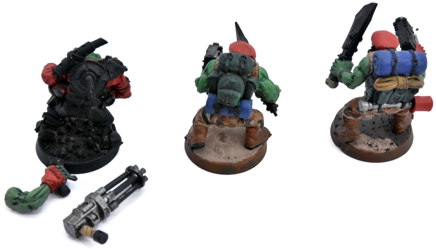 ORKS 3 Orks Kommandos #1 Warhammer 40K 4962