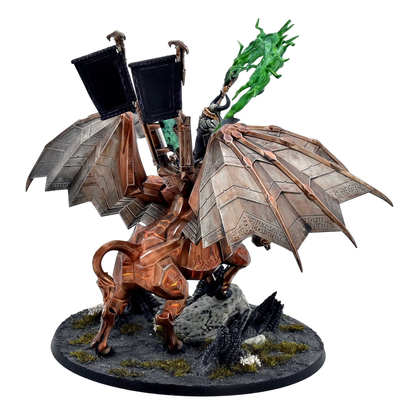 Helsmiths Of Hashut Urak Taar The First Daemonsmith #1 COMMISSION PRO PAINTED