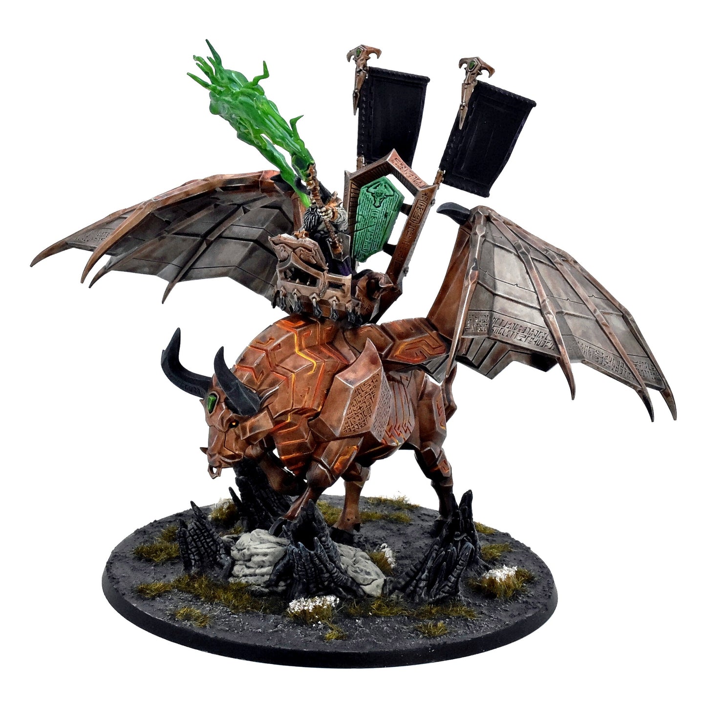 Helsmiths Of Hashut Urak Taar The First Daemonsmith #1 COMMISSION PRO PAINTED