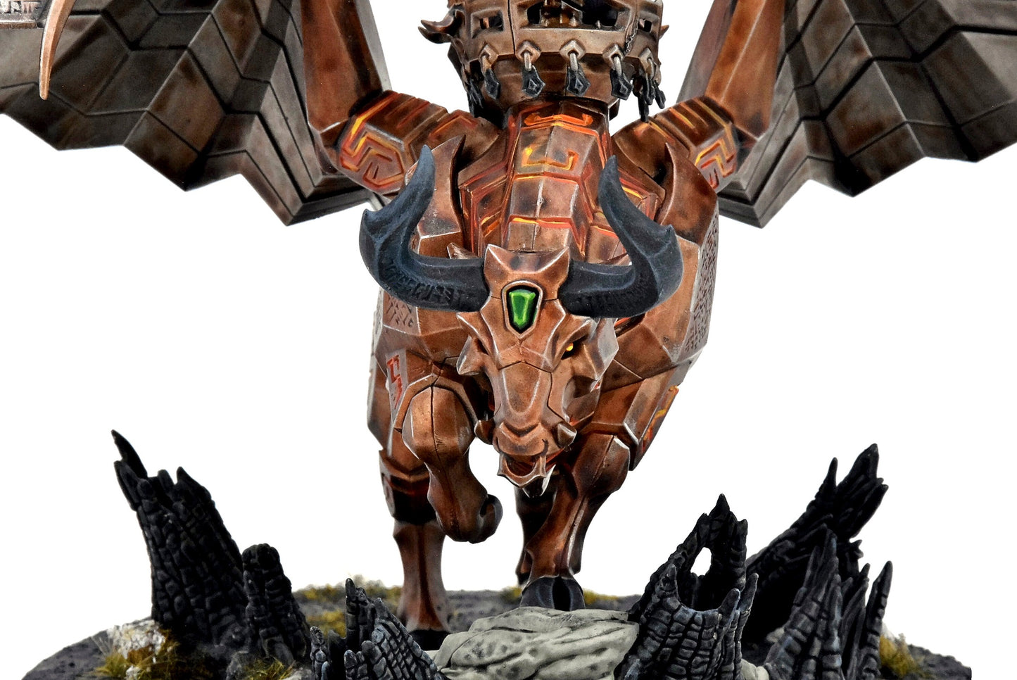 Helsmiths Of Hashut Urak Taar The First Daemonsmith #1 PRO PAINTED Sigmar 0950