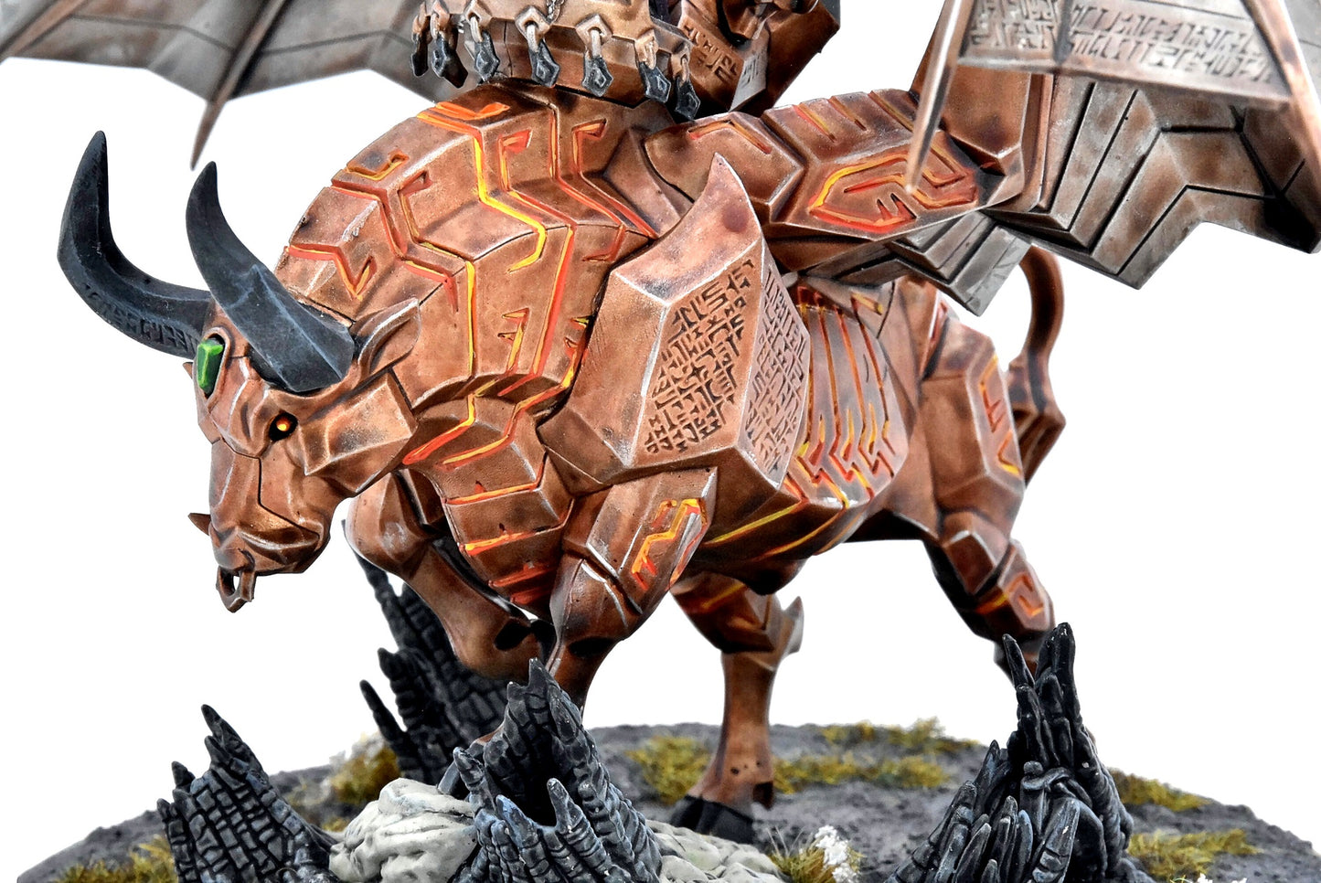 Helsmiths Of Hashut Urak Taar The First Daemonsmith #1 COMMISSION PRO PAINTED