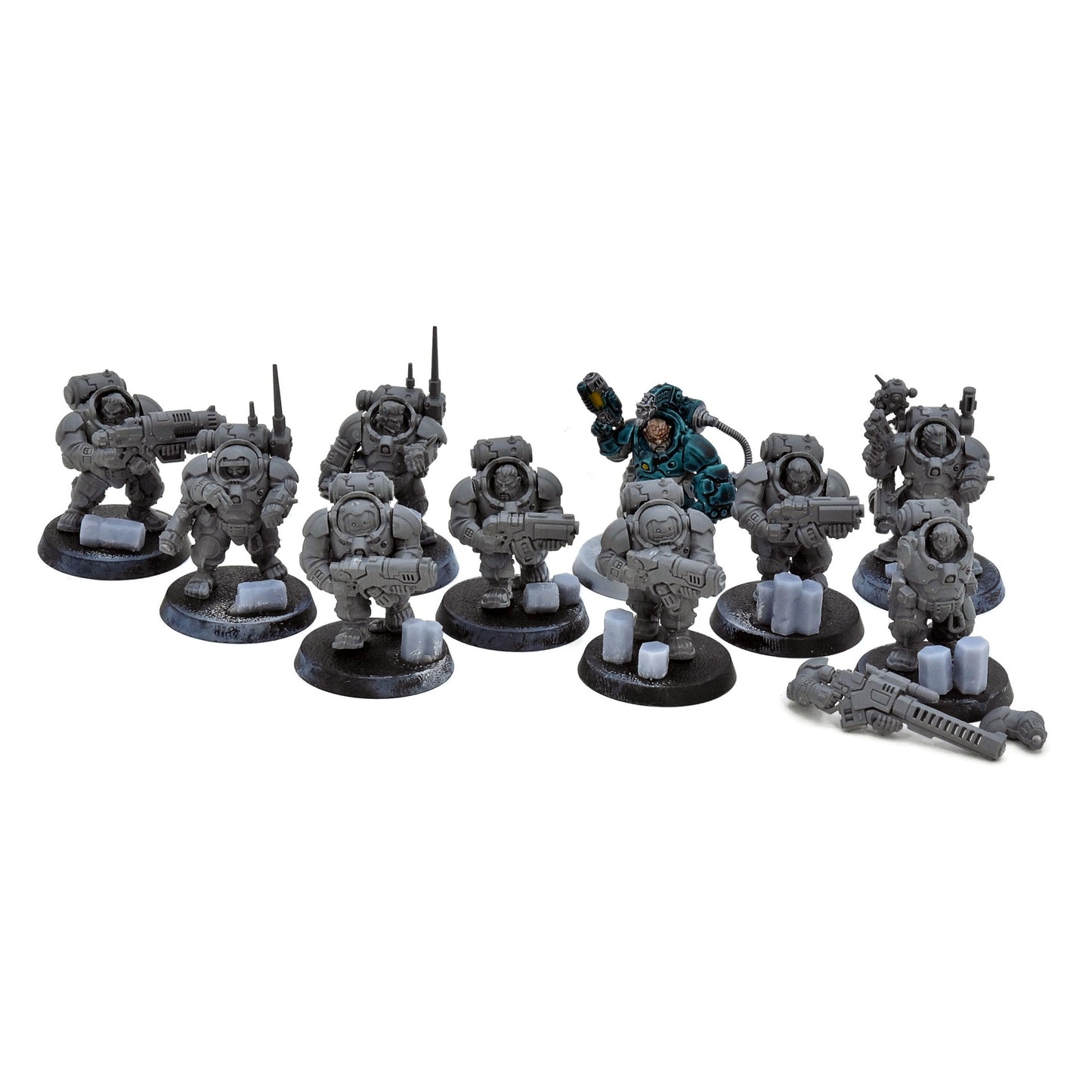 LEAGUES OF VOTANN 10 Hearthkyn Warriors #1 Warhammer 40K 0974