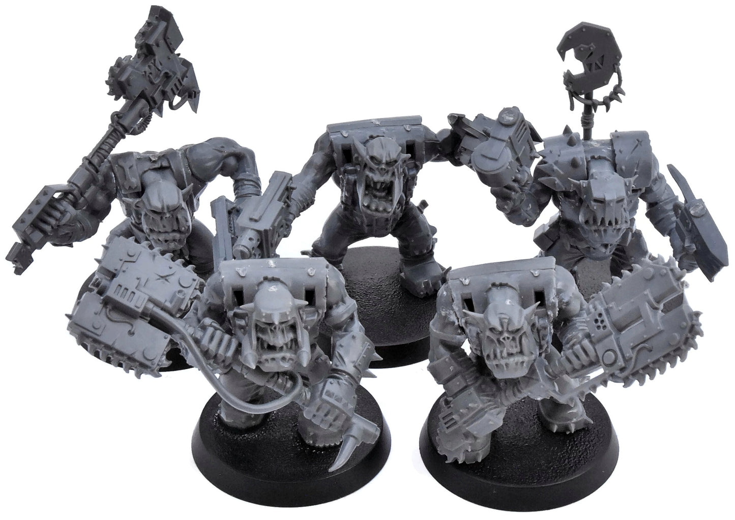 ORKS 5 Nobz #1 Warhammer 40K 5228