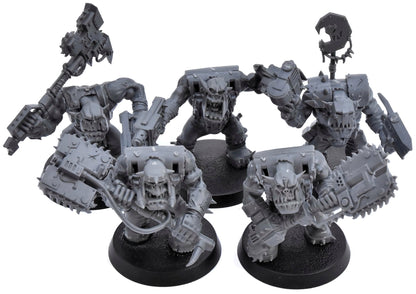 ORKS 5 Nobz #1 Warhammer 40K 5228