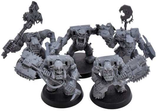 ORKS 5 Nobz #1 Warhammer 40K 5228
