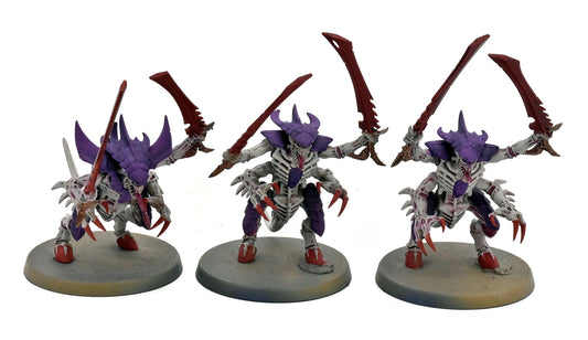 TYRANIDS 3 Tyranid Warriors #1 Warhammer 40K 1162