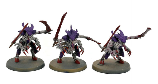 TYRANIDS 3 Tyranid Warriors #2 Warhammer 40K 1179